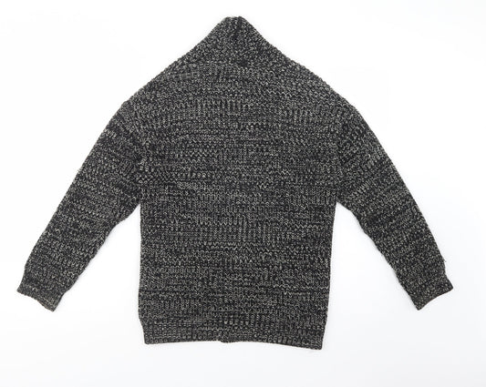 Womens UK Size 10 Atmosphere Black Cardigan Jumper