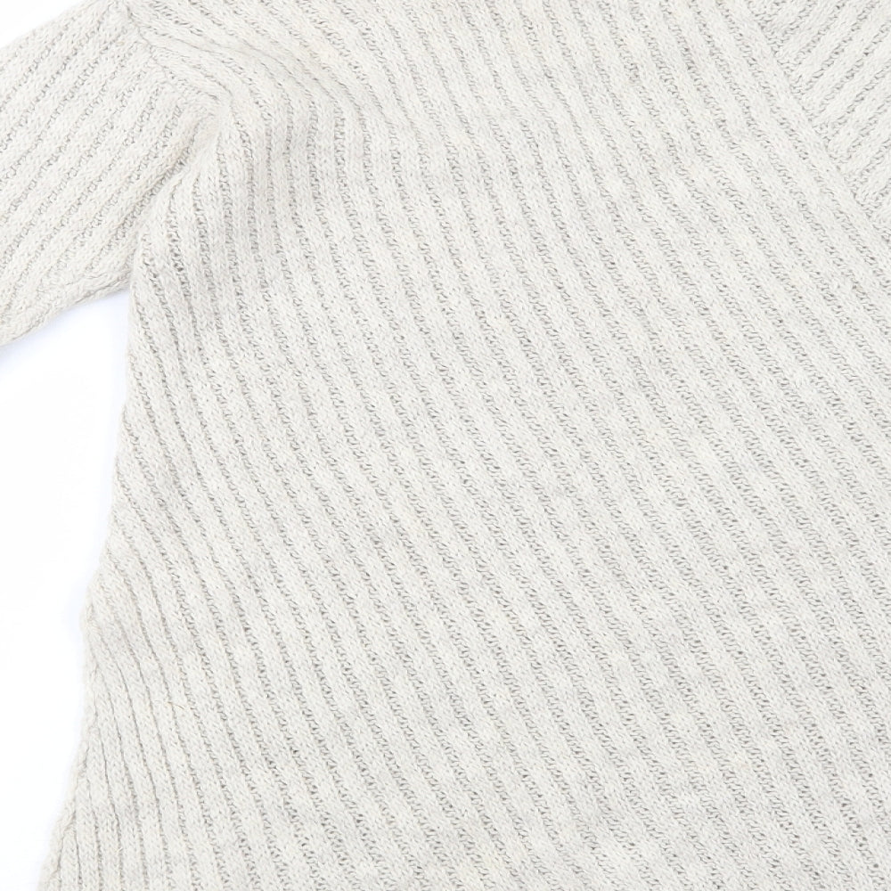 Womens UK Size M Atmosphere Beige Tunic Jumper