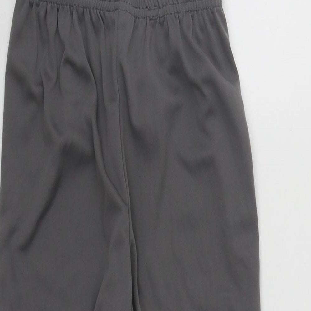 Lily & Dean Boys Grey Polyester Jogger Trousers Size 3 Years Regular