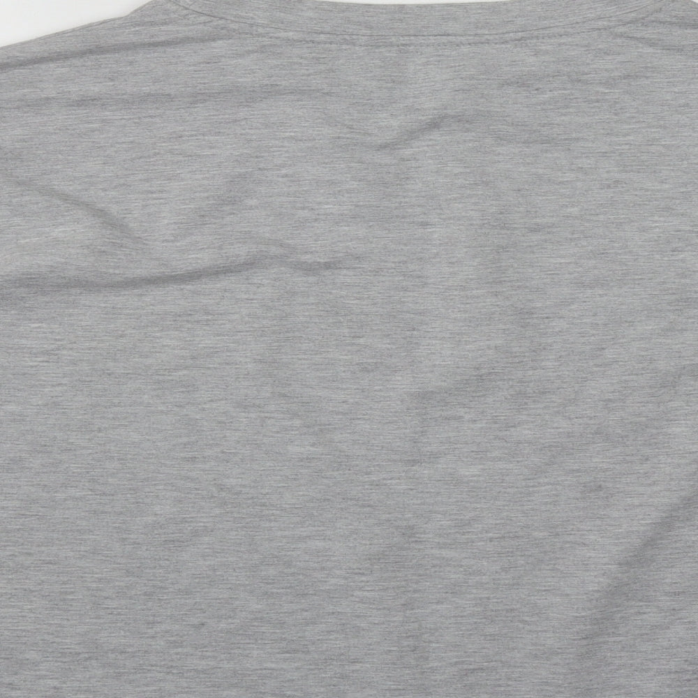 Nutmeg Womens Grey Round Neck  Polyester Pullover Jumper Size 18