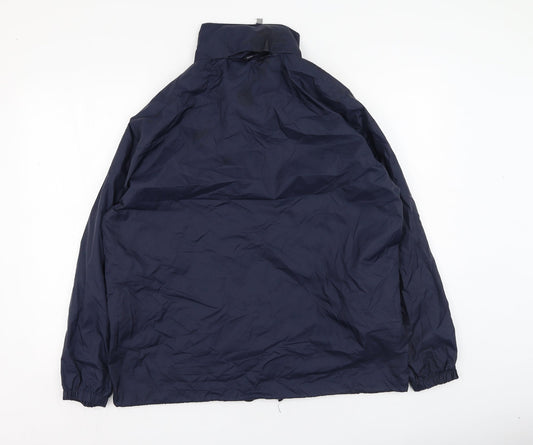 B&C Mens Blue Jacket Coatigan Size M