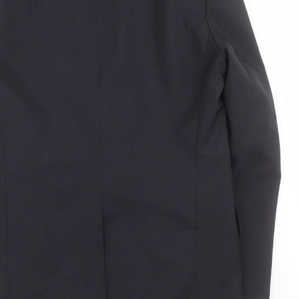 Mens UK Size 38 Burton Regular Black Suit Jacket