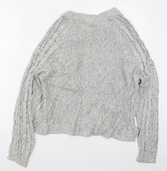 Womens UK Size M H&M Grey Pullover Jumper