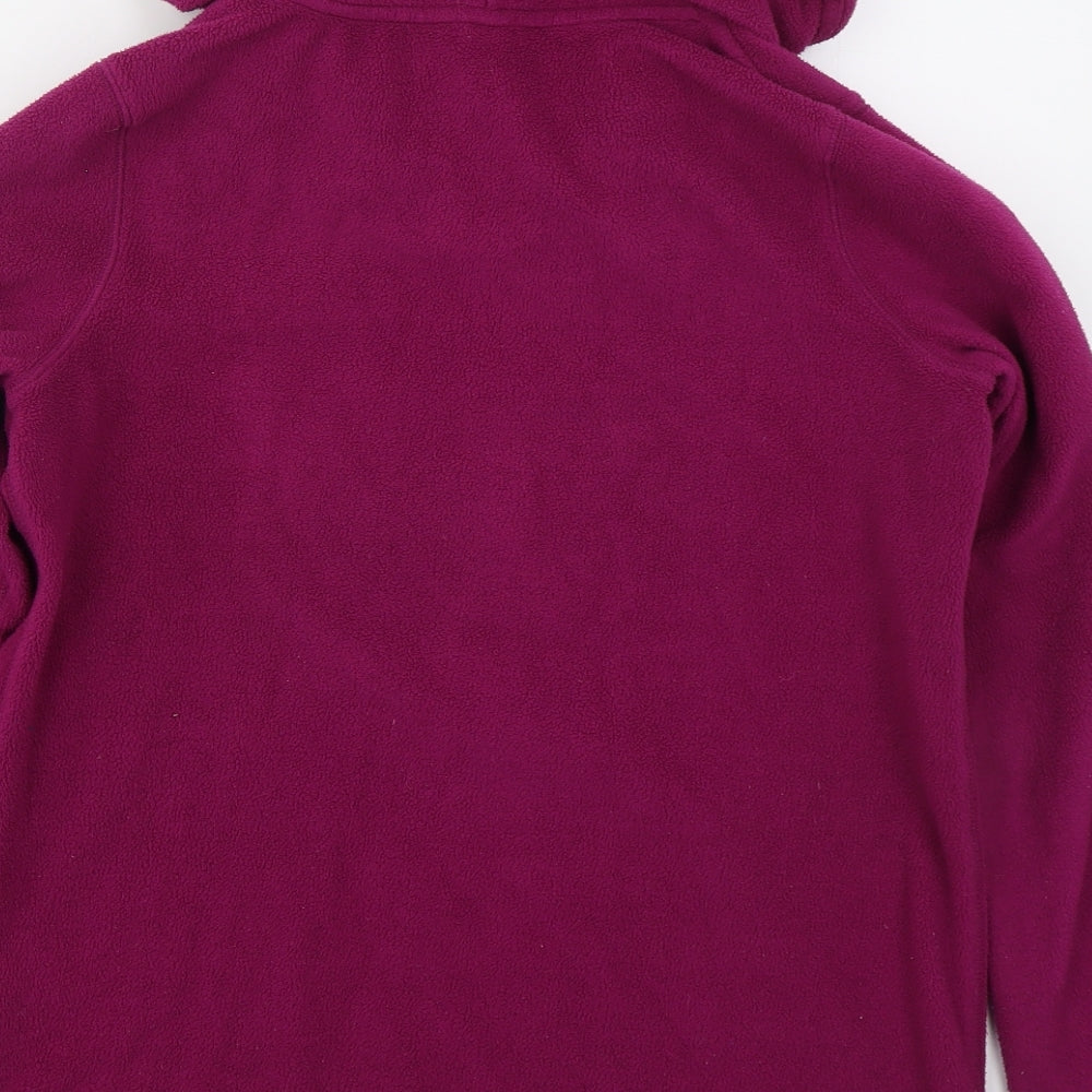 Womens UK Size S Lands End Pink Pullover Sweatshirt