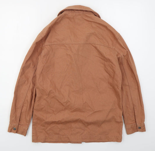 Primark Womens Orange Jacket Size 6 Button