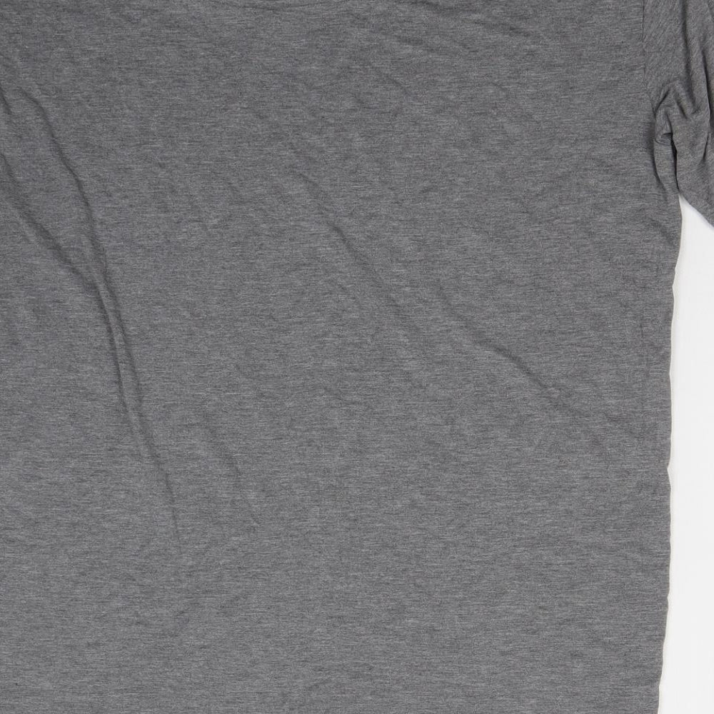 Womens UK Size 12 NEXT Grey Basic T-Shirt