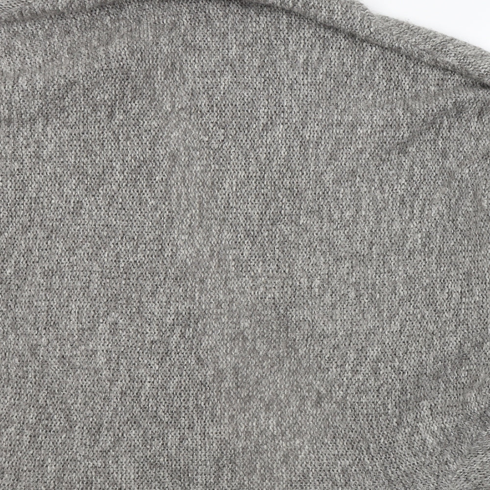 Womens UK Size 18 South Grey Cardigan Jumper