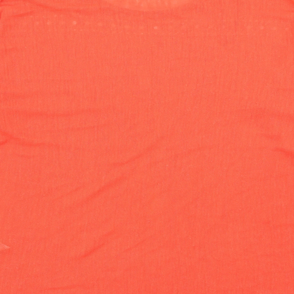 Womens UK Size 16 M&Co Orange Pullover Jumper