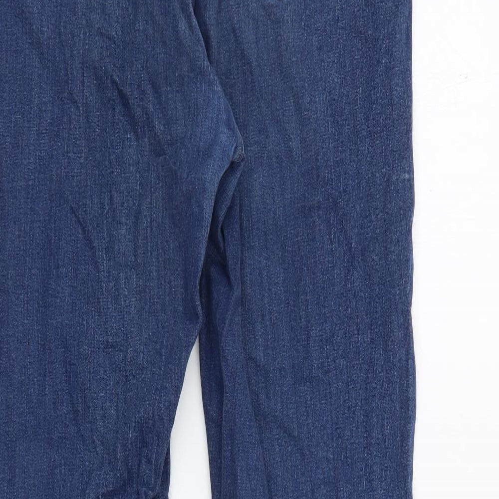 Womens UK Size 14 Marks and Spencer Regular Fit Skinny Blue Jeans
