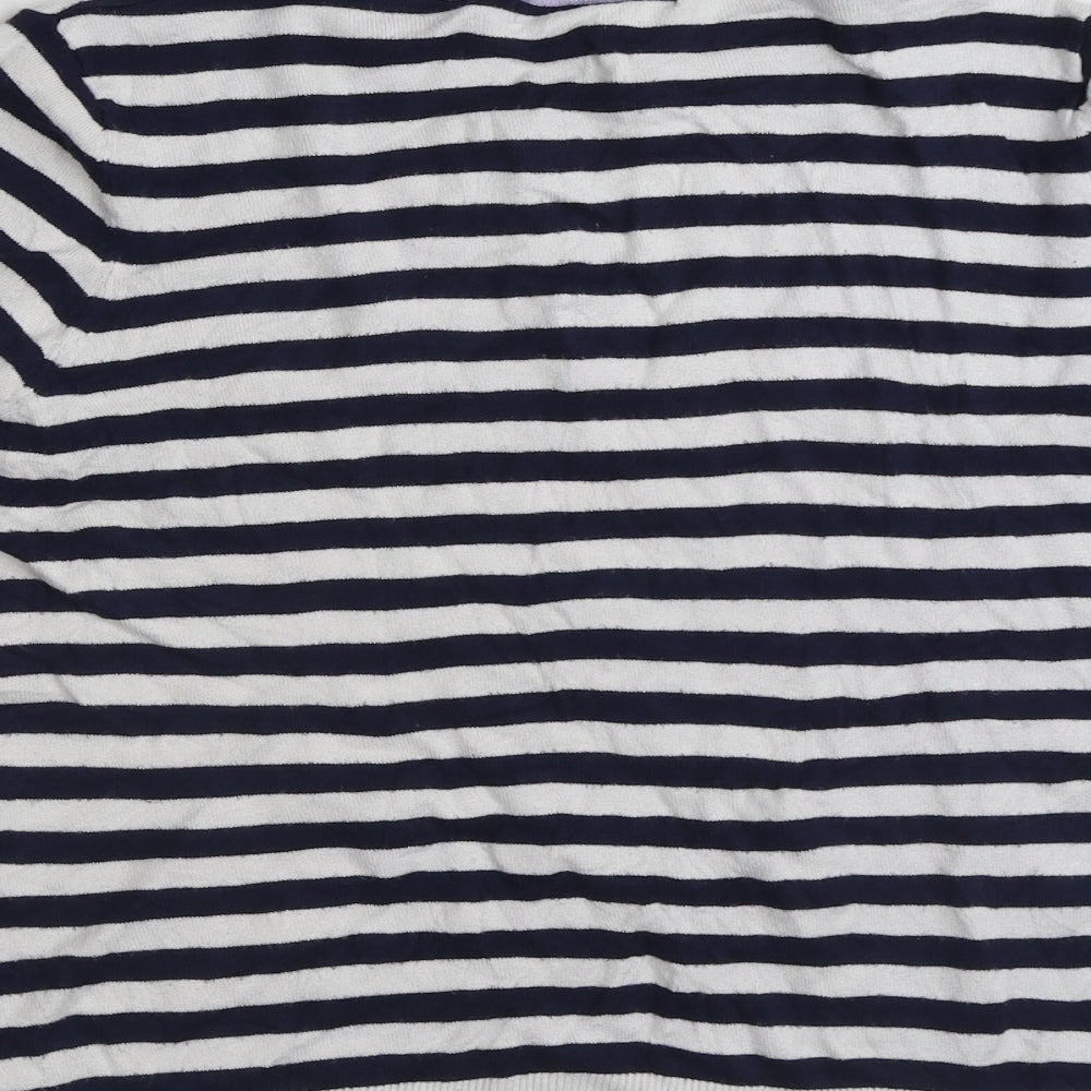 Womens UK Size 16 Marks and Spencer Blue Pullover Jumper