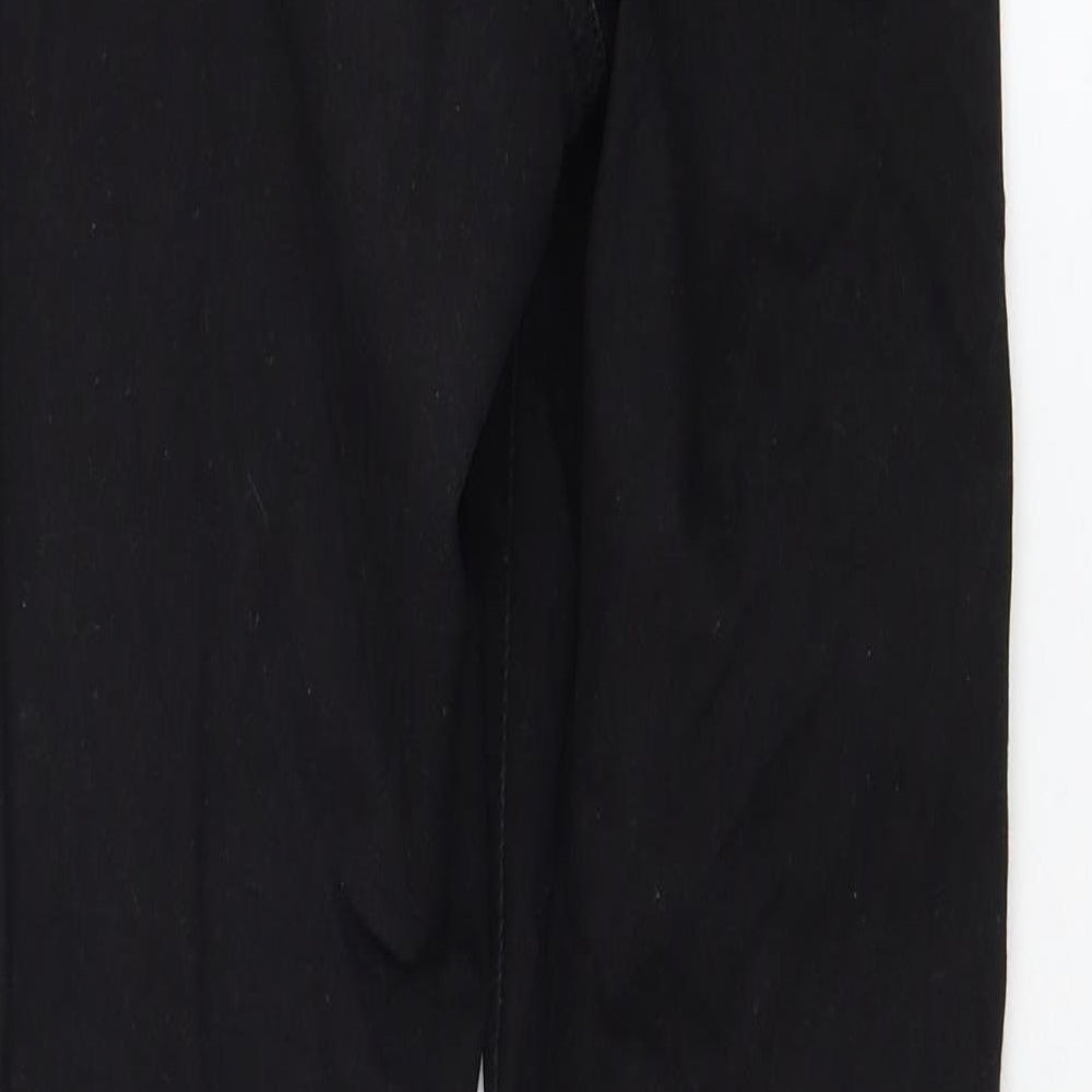 Primark Womens Black Cotton Skinny Jeans Size 8 L30 in Regular Zip