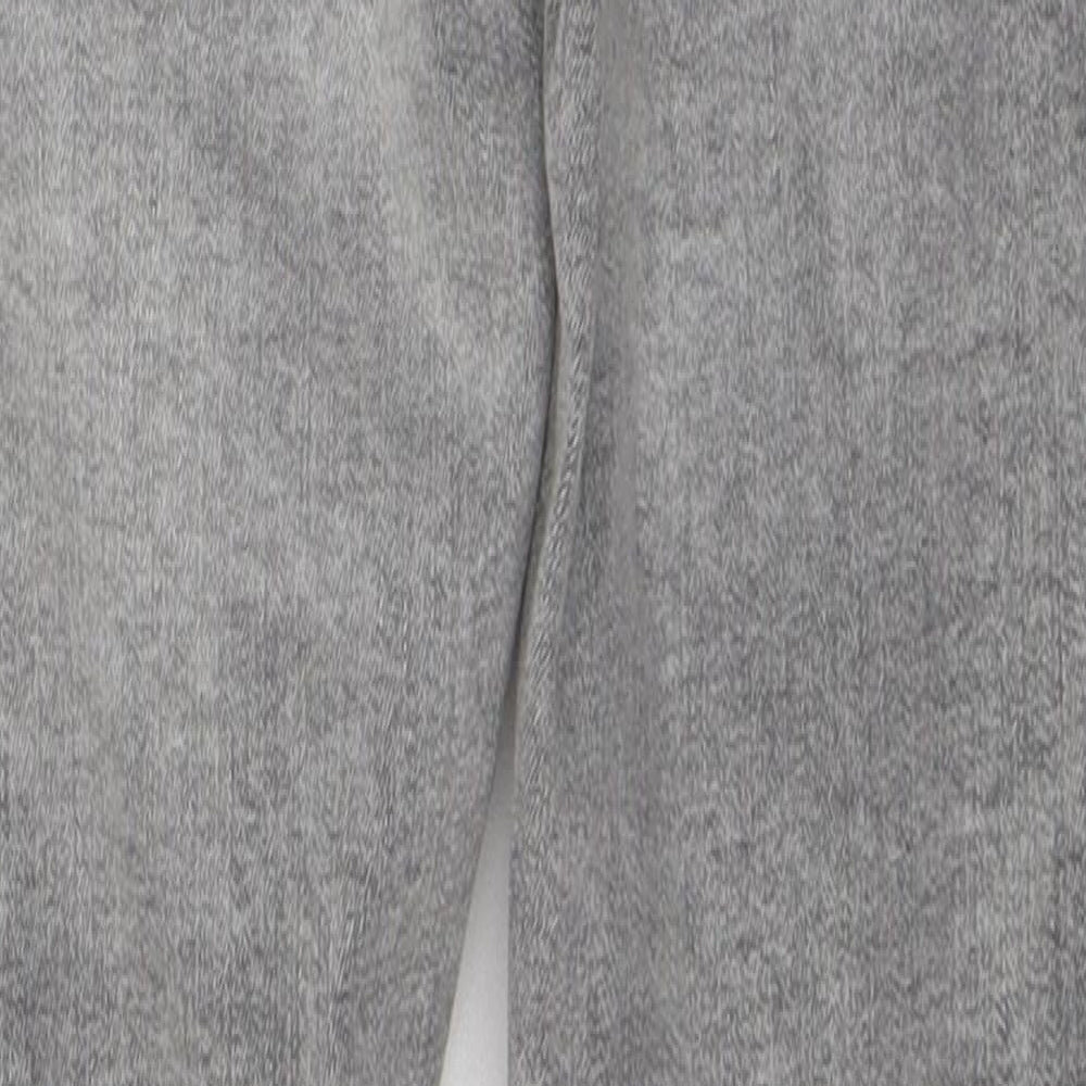 Denim & Co. Womens Grey Cotton Skinny Jeans Size 6 L27 in Regular Button