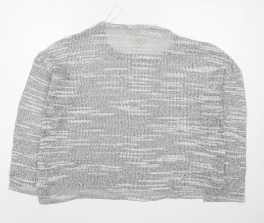 Womens UK Size 18 New Look Grey Pullover Jumper
