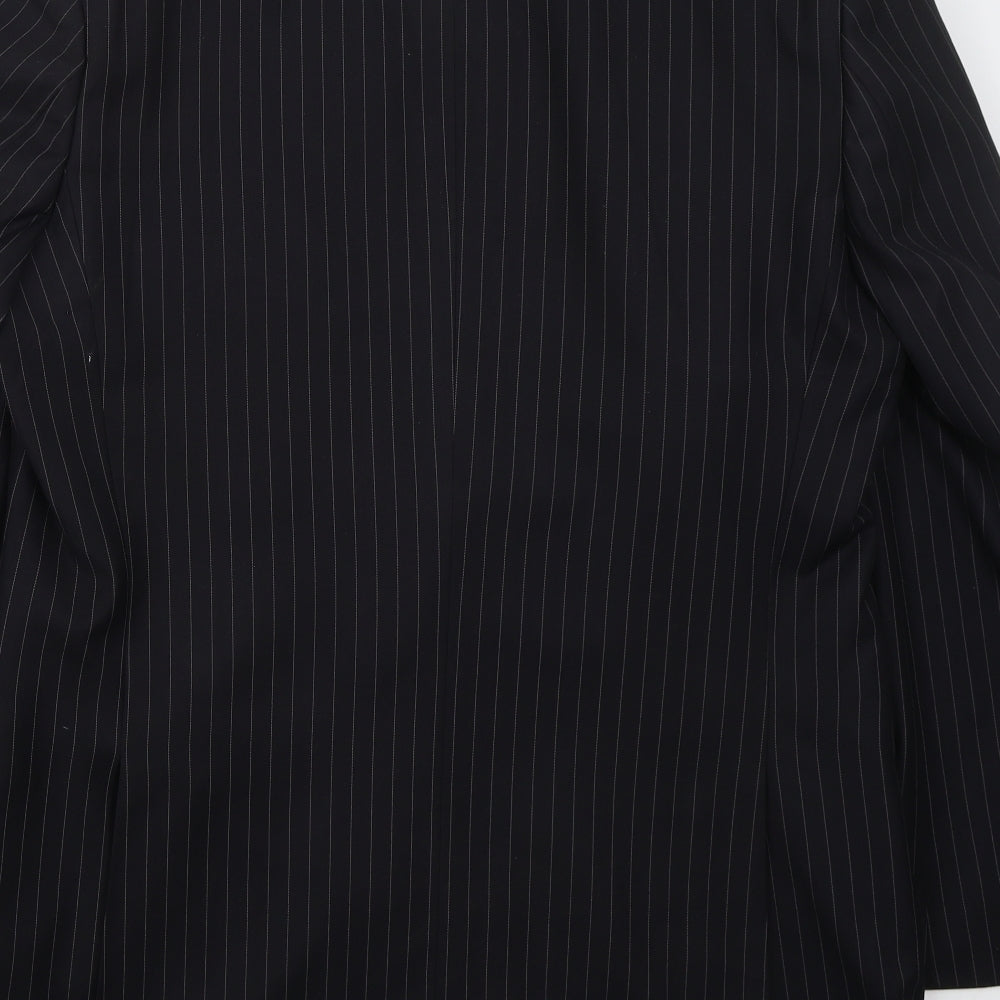 Mens UK Size 44 Karl Jackson Regular Blue Suit Jacket