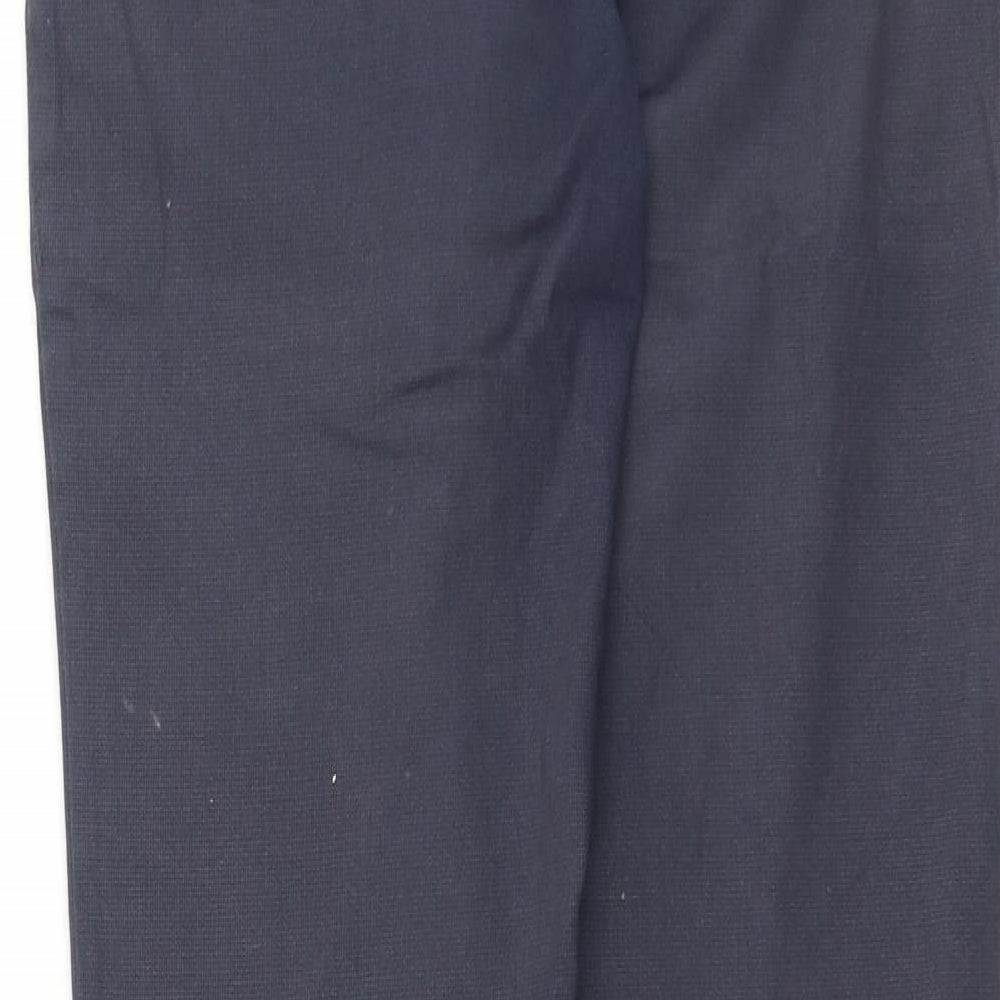 Bugatti Mens Blue Cotton Trousers Size 26 L30 in Regular