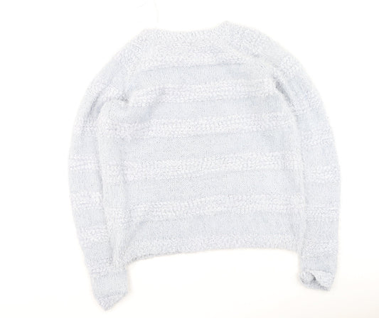Womens UK Size 18 Collection Blue Pullover Jumper