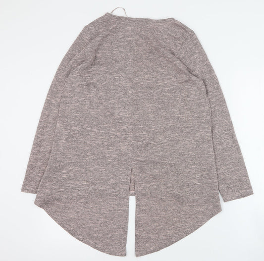 Primark Womens Pink Round Neck Polyester Pullover Jumper Size S