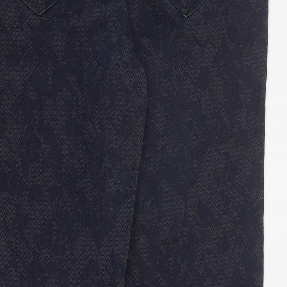 Raphaela Womens Blue Cotton Skinny Jeans Size 12 L28 in Regular Zip