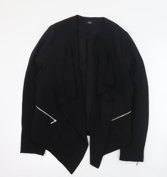 Womens UK Size 10 F&F Black Jacket