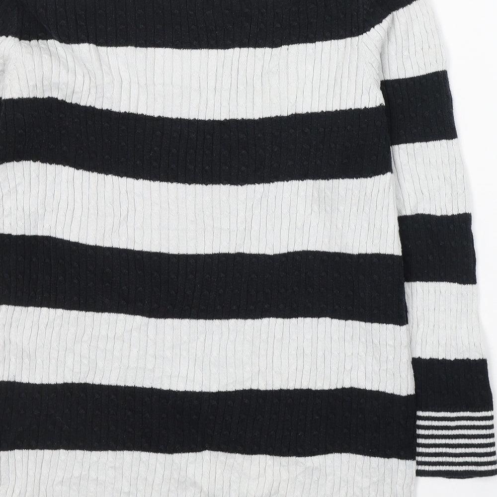 Womens UK Size L Jeanne Pierre Black Pullover Jumper