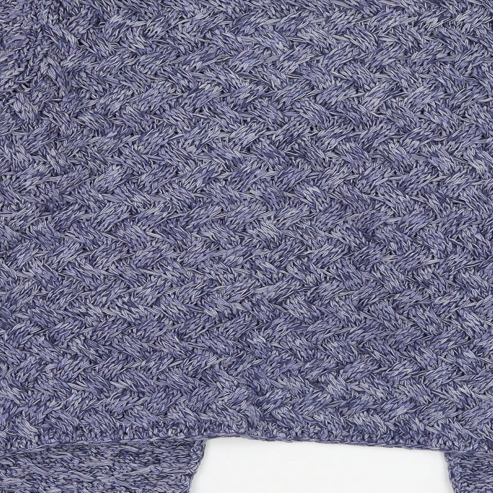 Womens UK Size M Marks and Spencer Blue Cardigan Jumper