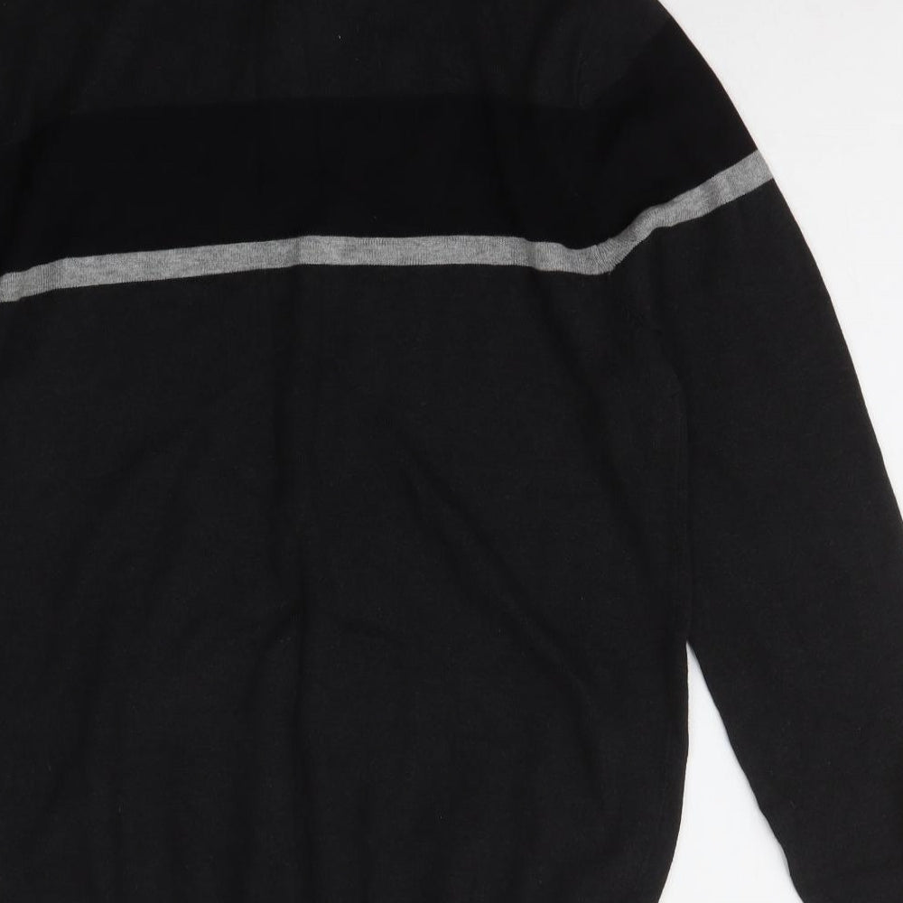 TU Mens Grey Cotton Pullover Sweatshirt Size S