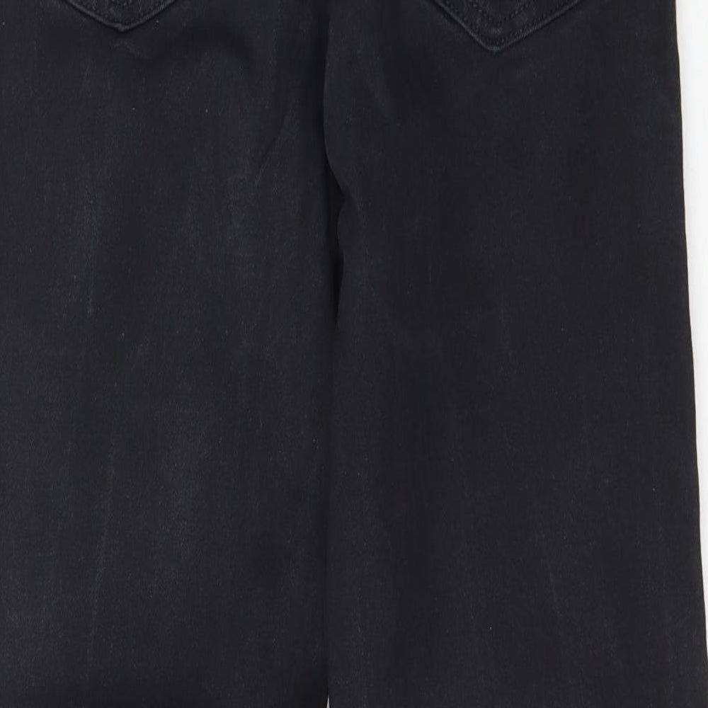 Astradivarius Womens Black Cotton Skinny Jeans Size 8 L28 in Slim
