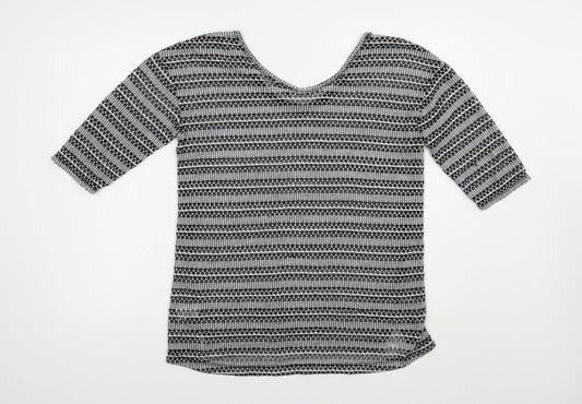 Womens UK Size 14 NEXT Grey Pullover Jumper