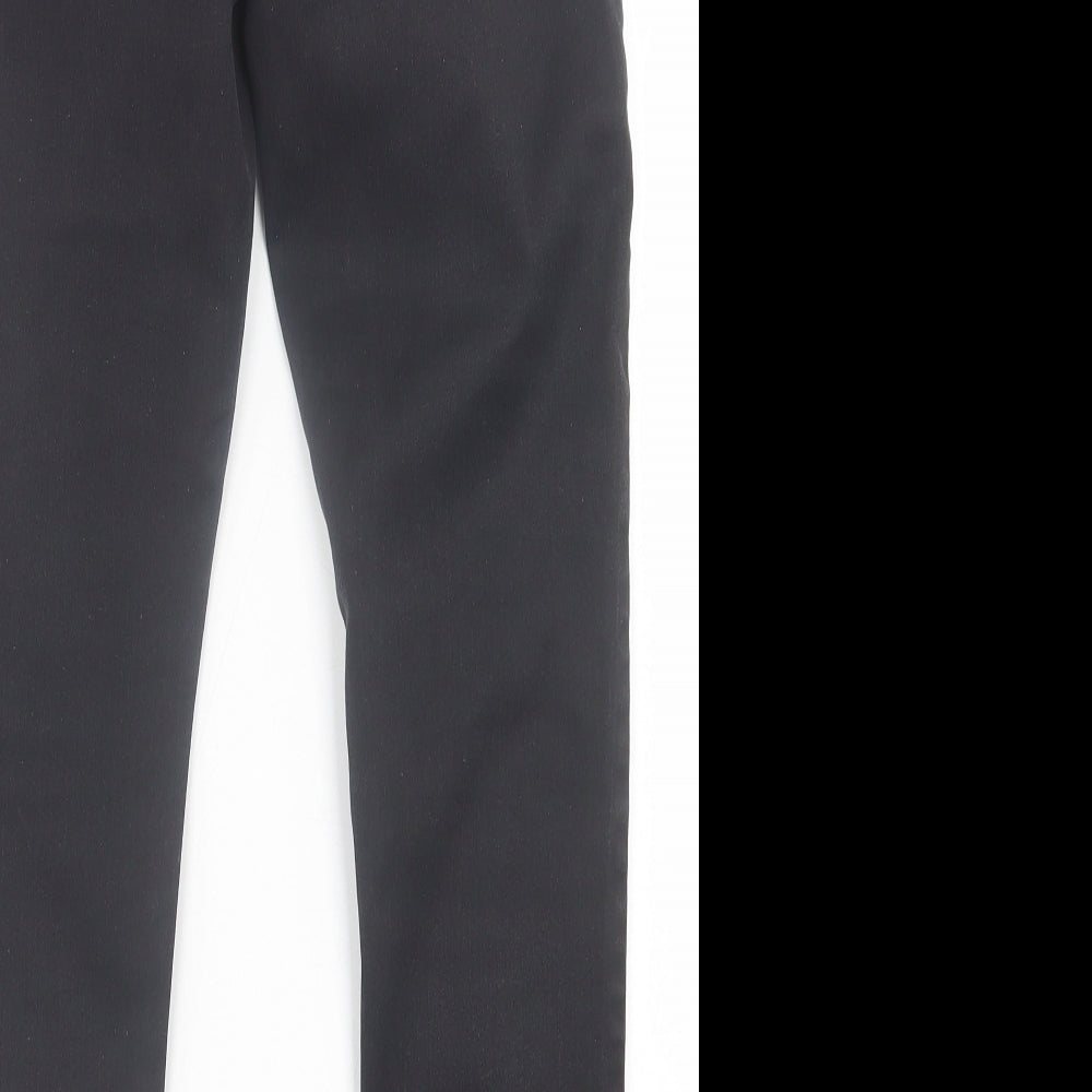 Dorothy Perkins Womens Black Cotton Skinny Jeans Size 8 L26 in Regular Button