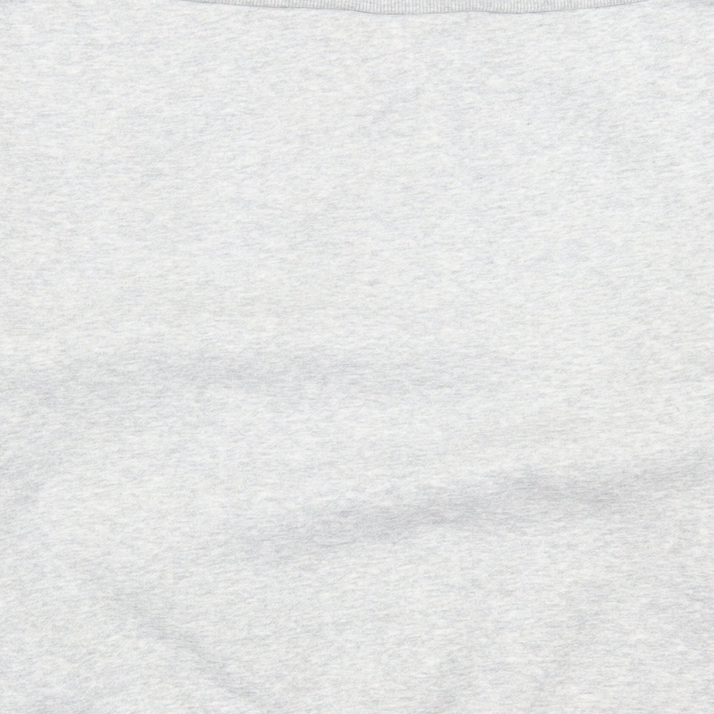 H&M Womens Grey Cotton Pullover Sweatshirt Size L Pullover
