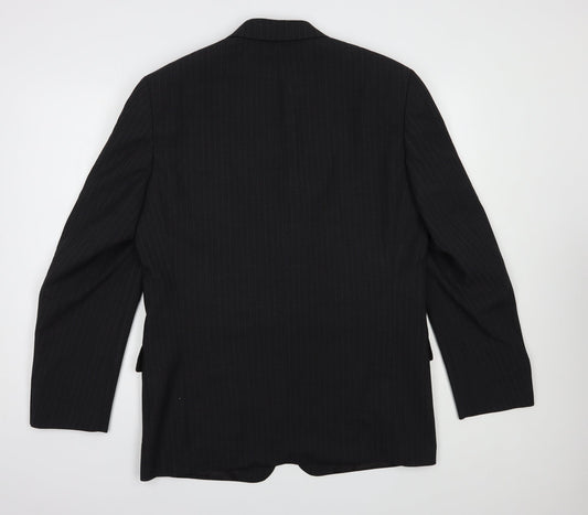Mens UK Size 38 Ciro Citterio Black Jacket