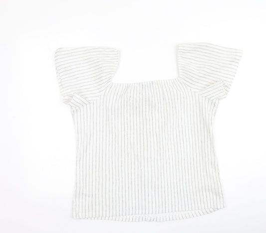Womens UK Size L Dunnes Stores Multicoloured Basic Blouse