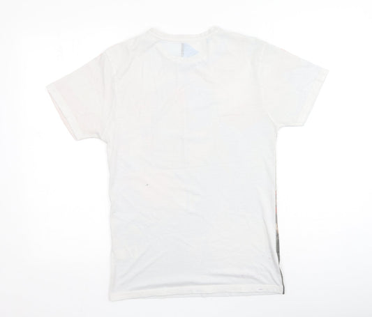 Preworn Mens Multicoloured Polyester T-Shirt Size XS Round Neck - Marvel