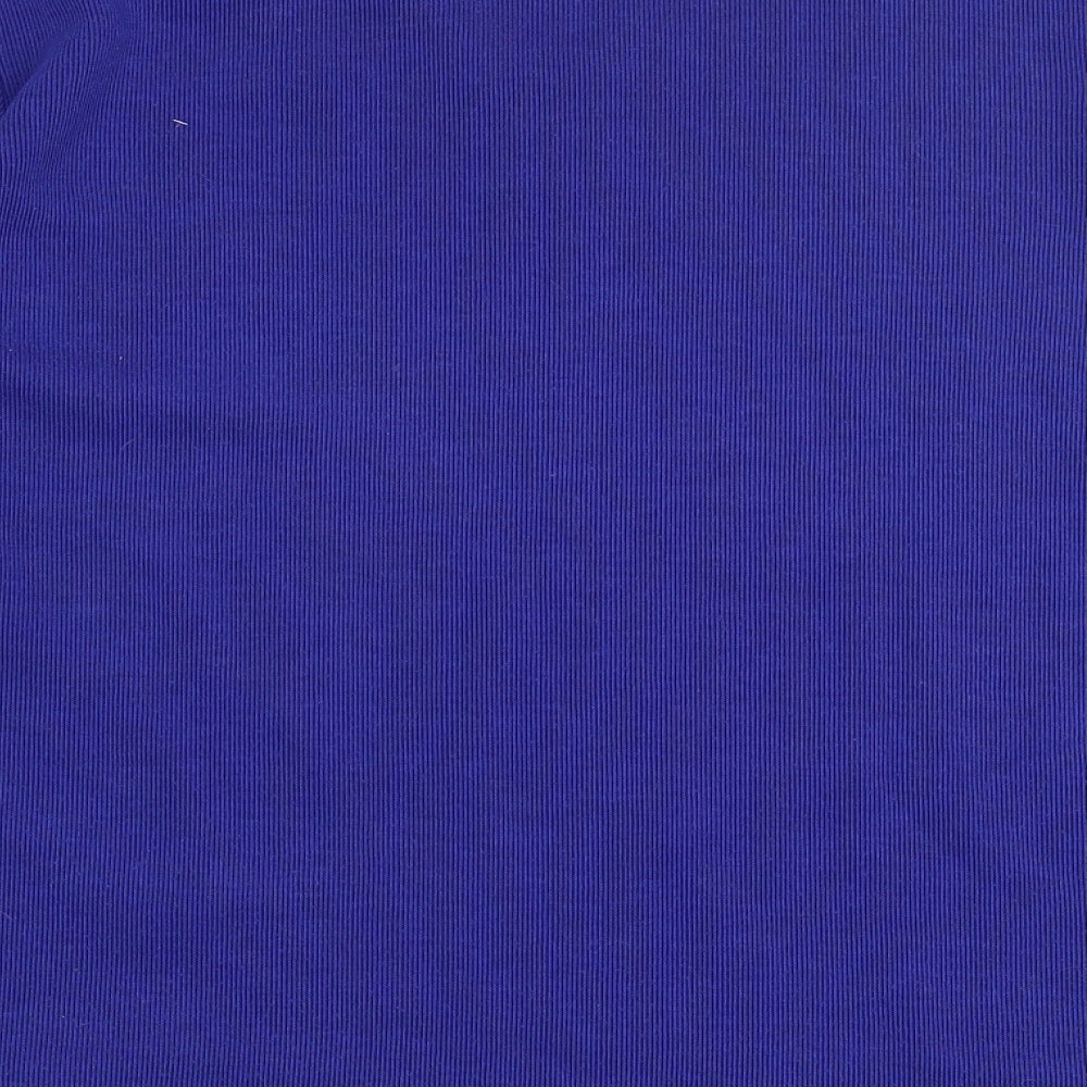 Womens UK Size S Preworn Blue Pullover Jumper