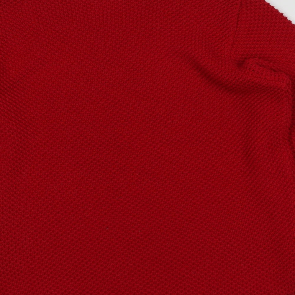 Womens UK Size L ENVY US Red Pullover Jumper