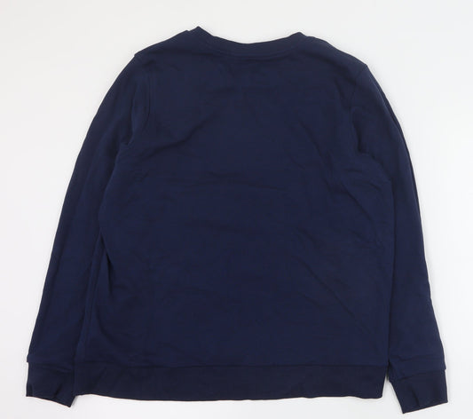Womens UK Size 18 Marks and Spencer Blue Pullover Sweatshirt
