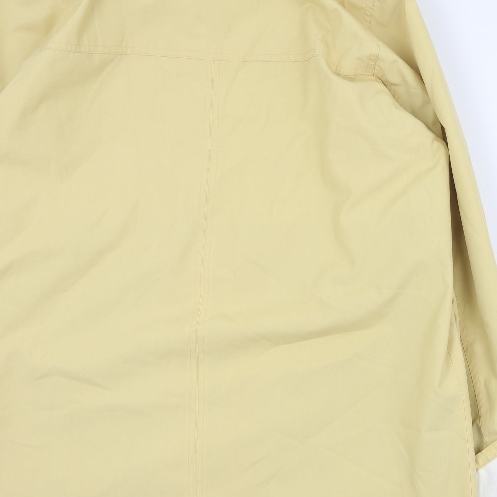 Womens UK Size 10 Berketex Yellow Pea Coat