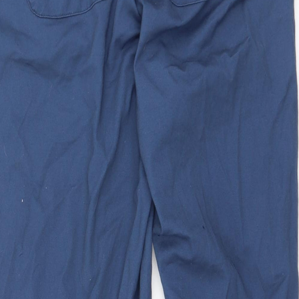 Womens UK Size L Dunnes Stores Regular Fit Blue Trousers