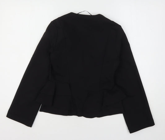Womens UK Size 8 Topshop Black Jacket