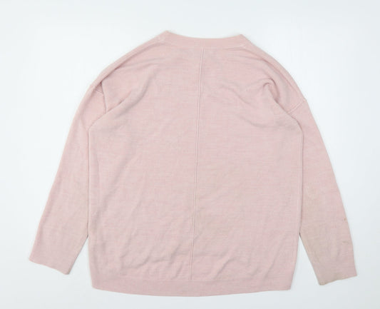 Womens UK Size 12 Principles Pink Pullover Jumper