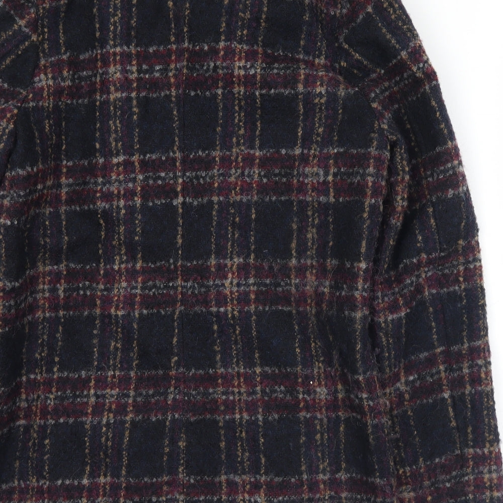 Womens UK Size 10 Marks and Spencer Black Pea Coat