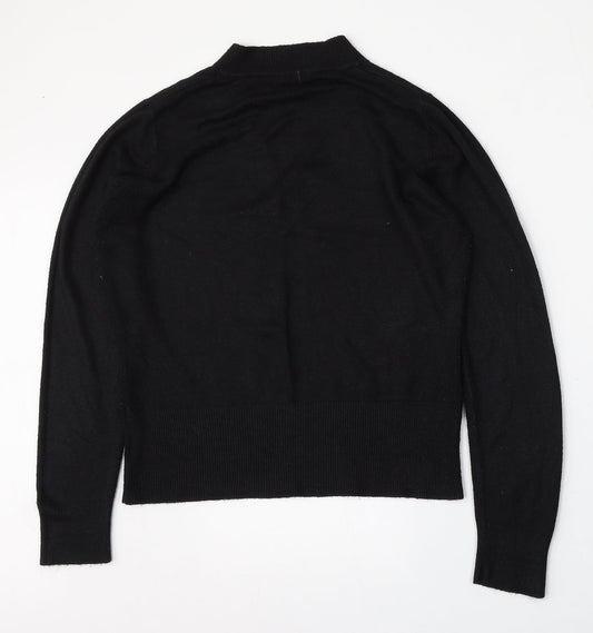 Womens UK Size 14 Evie Black Pullover Jumper