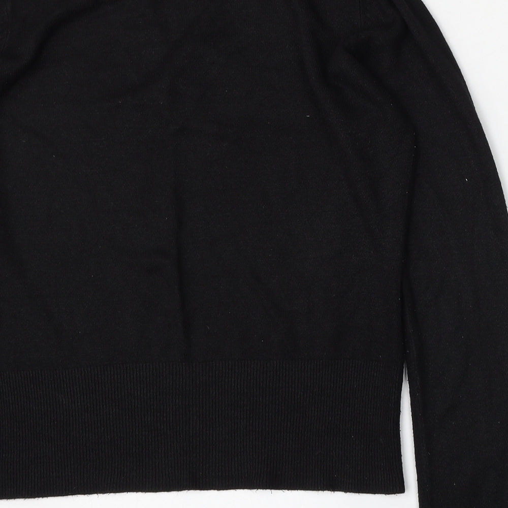 Womens UK Size 14 Evie Black Pullover Jumper