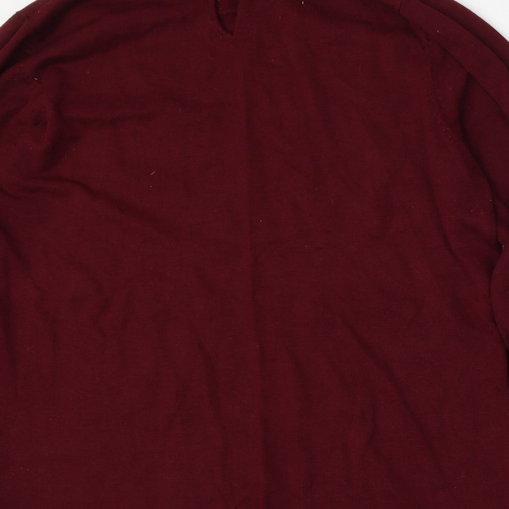 Womens UK Size 12 Bonmarche Purple Pullover Jumper