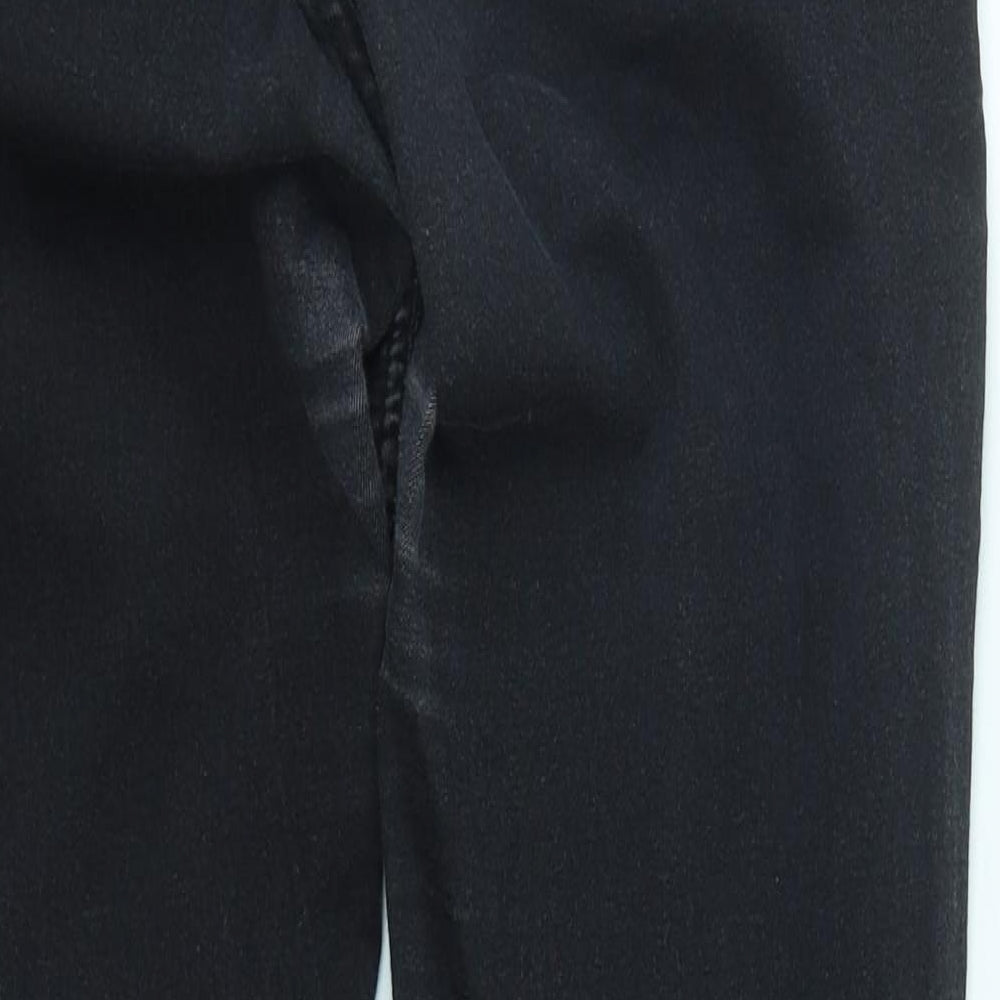 Monsoon Womens Black  Cotton Skinny Jeans Size 12 L27 in Regular Zip