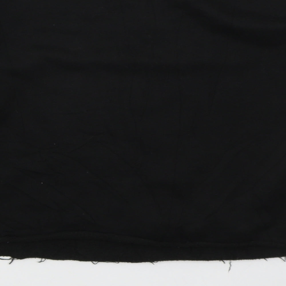 Primark Girls Black Cotton Pullover Sweatshirt Size 12-13 Years Pullover - Merci