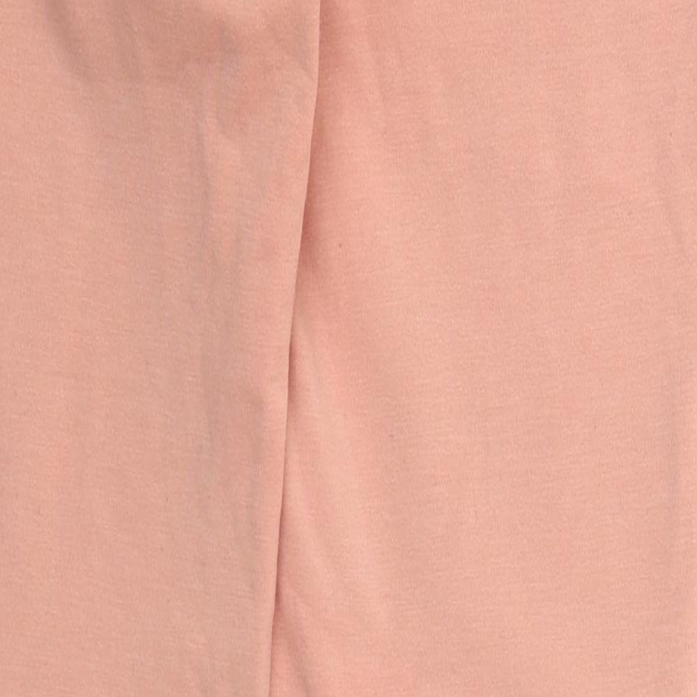 F&F Womens Pink Polyester Sweatpants Trousers Size 6 L30 in Regular Drawstring