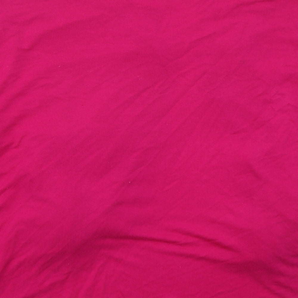 George Womens Pink V-Neck Viscose Cardigan Jumper Size 12