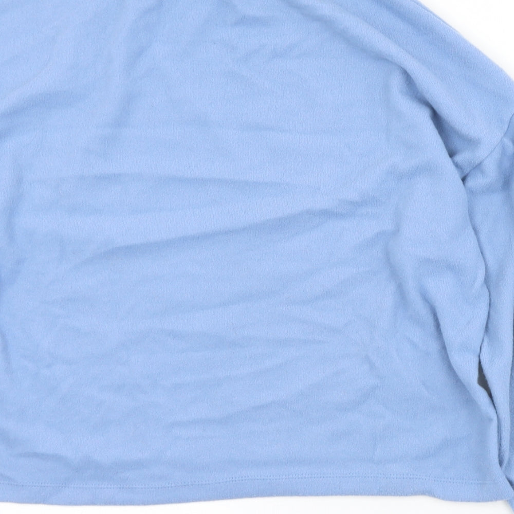 Womens UK Size M New Look Blue Pullover Jumper