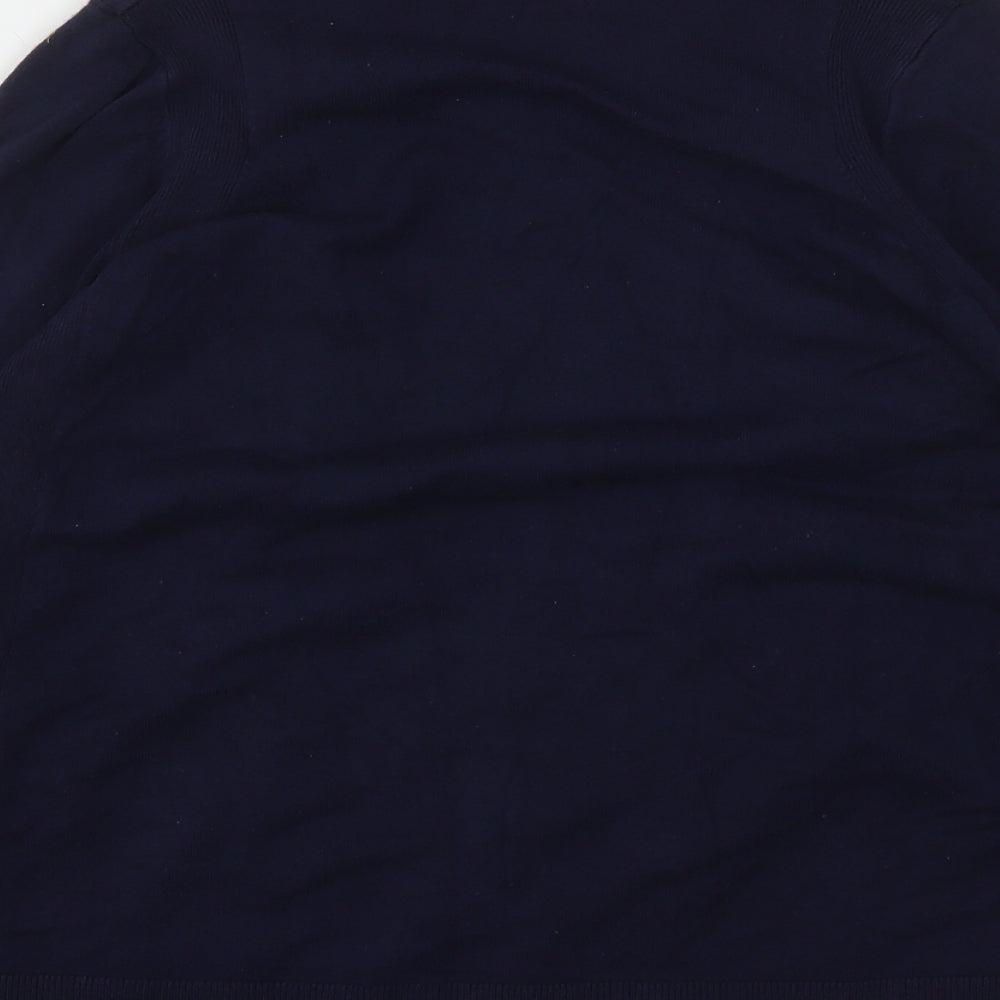 Womens UK Size S Marks and Spencer Blue Cardigan Jumper